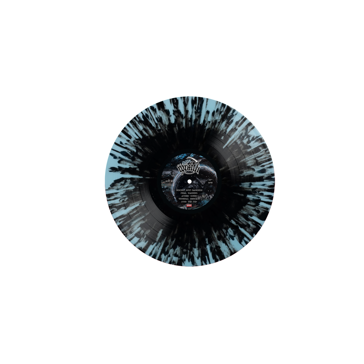 Wraith Descent Into Darkness T6 + BK Splatter Vinyl - vinyl