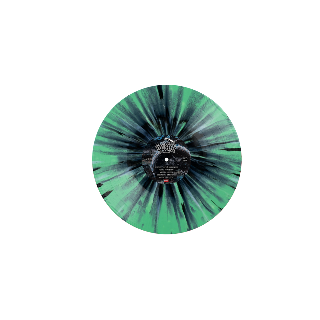 Wraith Descent Into Darkness O12+ BK/O2 Splatter Vinyl - vinyl