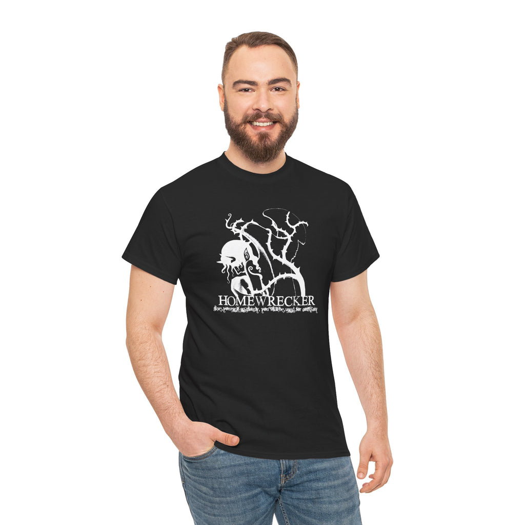homewrecker. - thorns - black tee