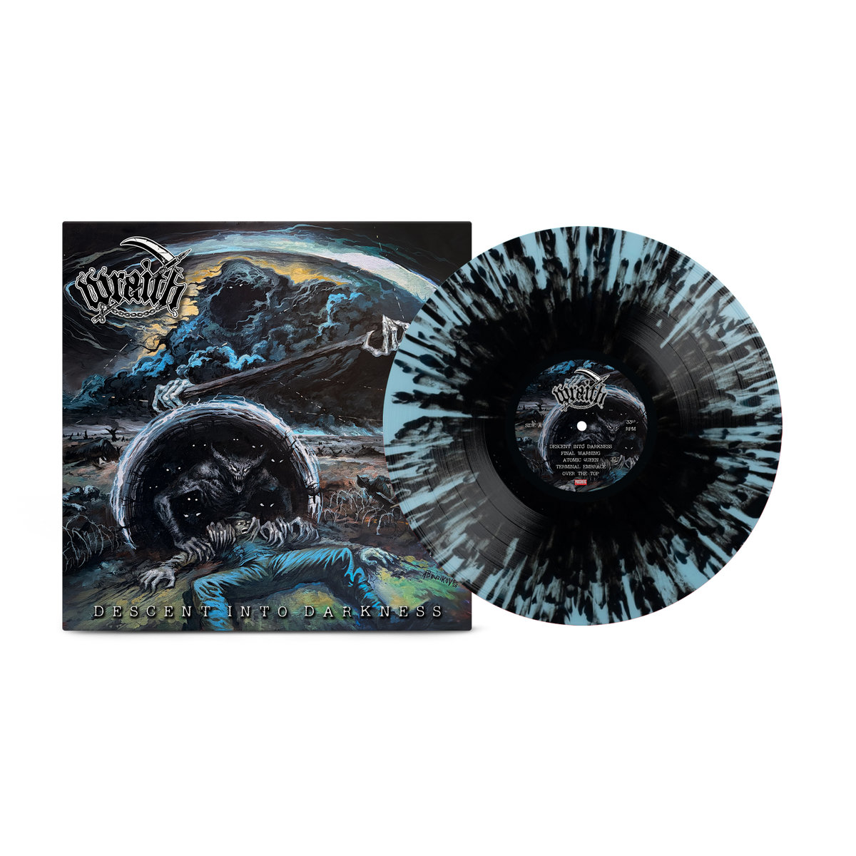 Wraith Descent Into Darkness T6 + BK Splatter Vinyl
