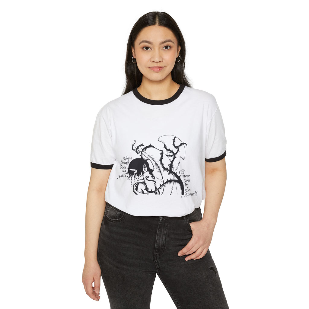homewrecker. - White Ringer Tee