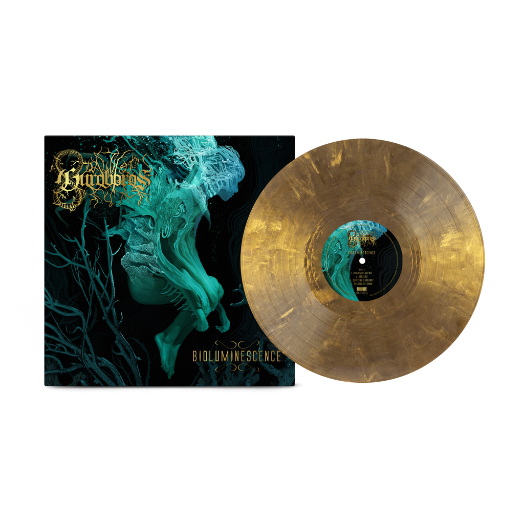 Dawn of Ouroboros - Bioluminescence on Gold Black Ice Vinyl