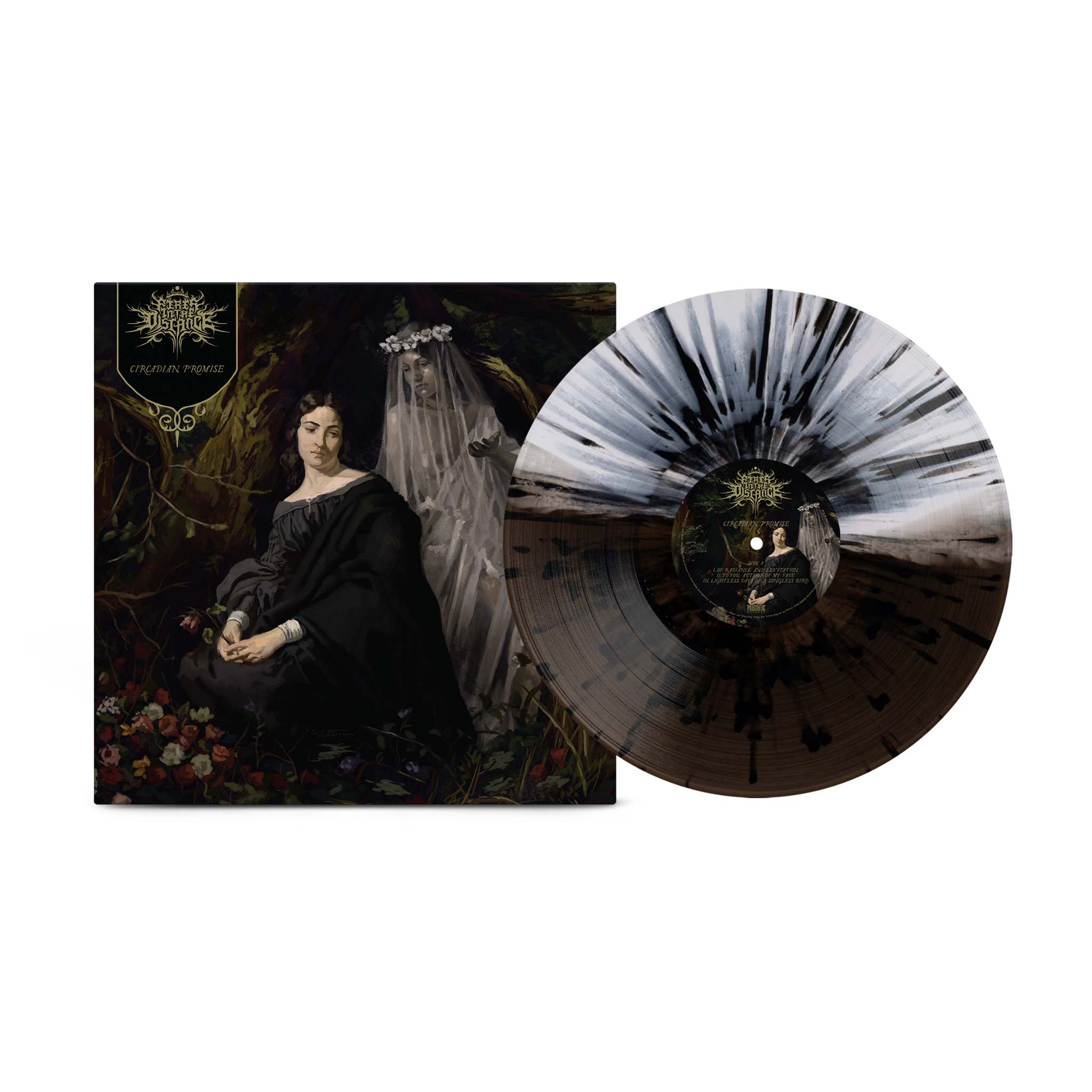 Fires In the Distance - Circadian Promise on Black Ice & White with Black Splatter Vinyl