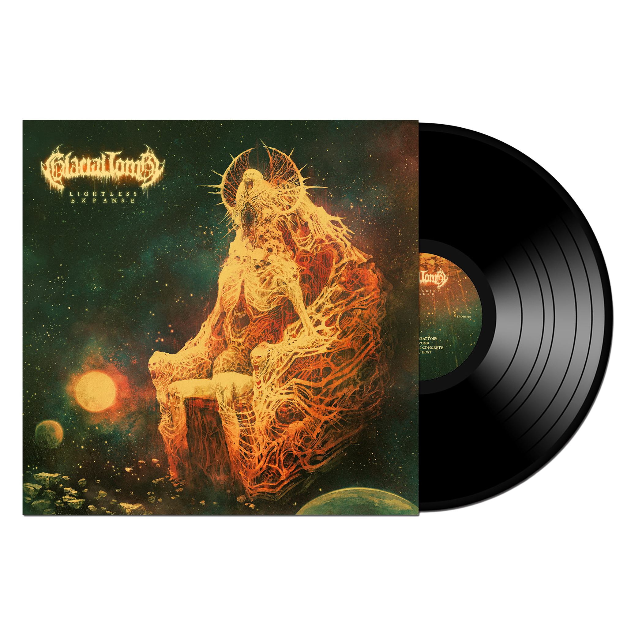 Glacial Tomb - Lightless Expanse - Black Sunless Void LP