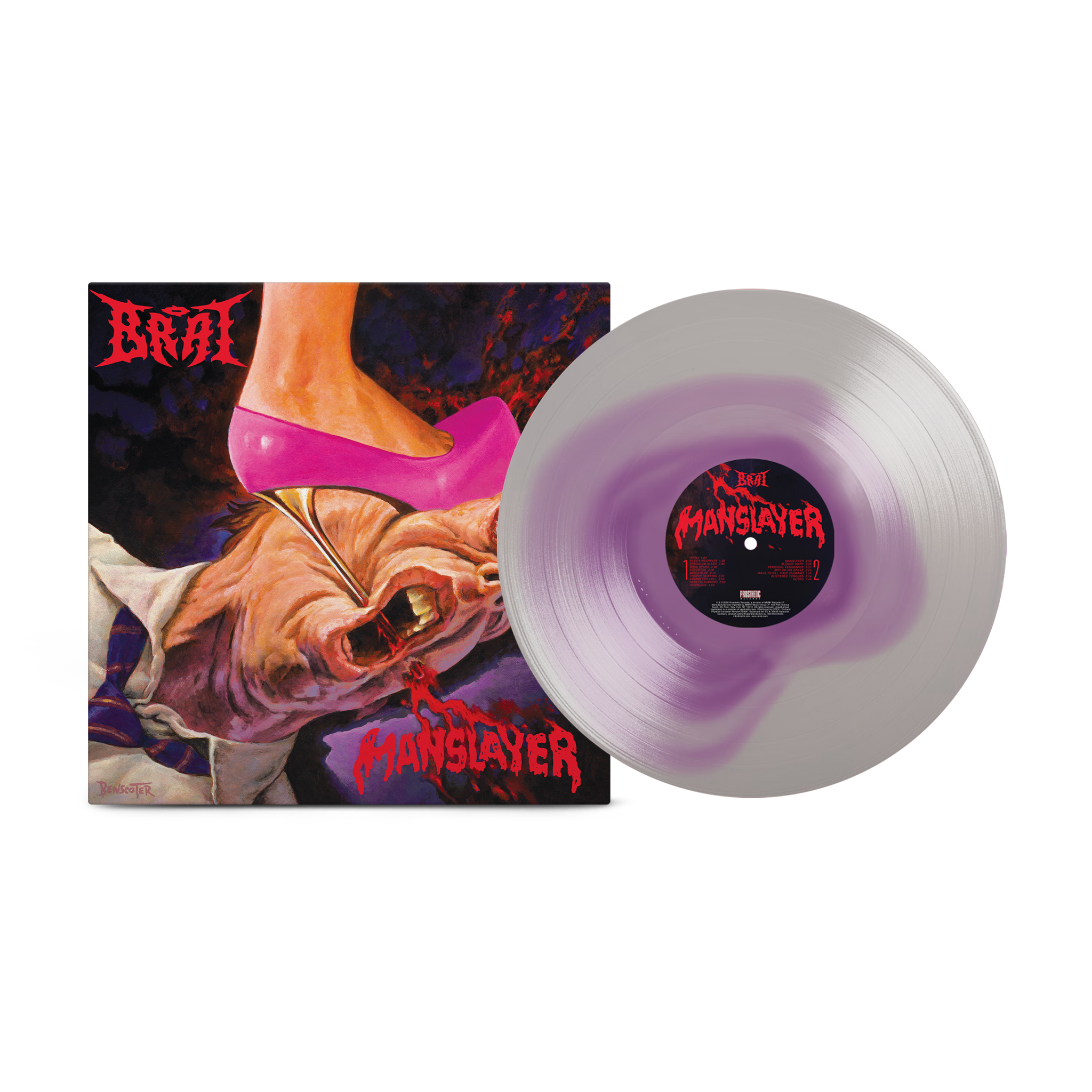BRAT - Manslayer on Translucent Vinyl