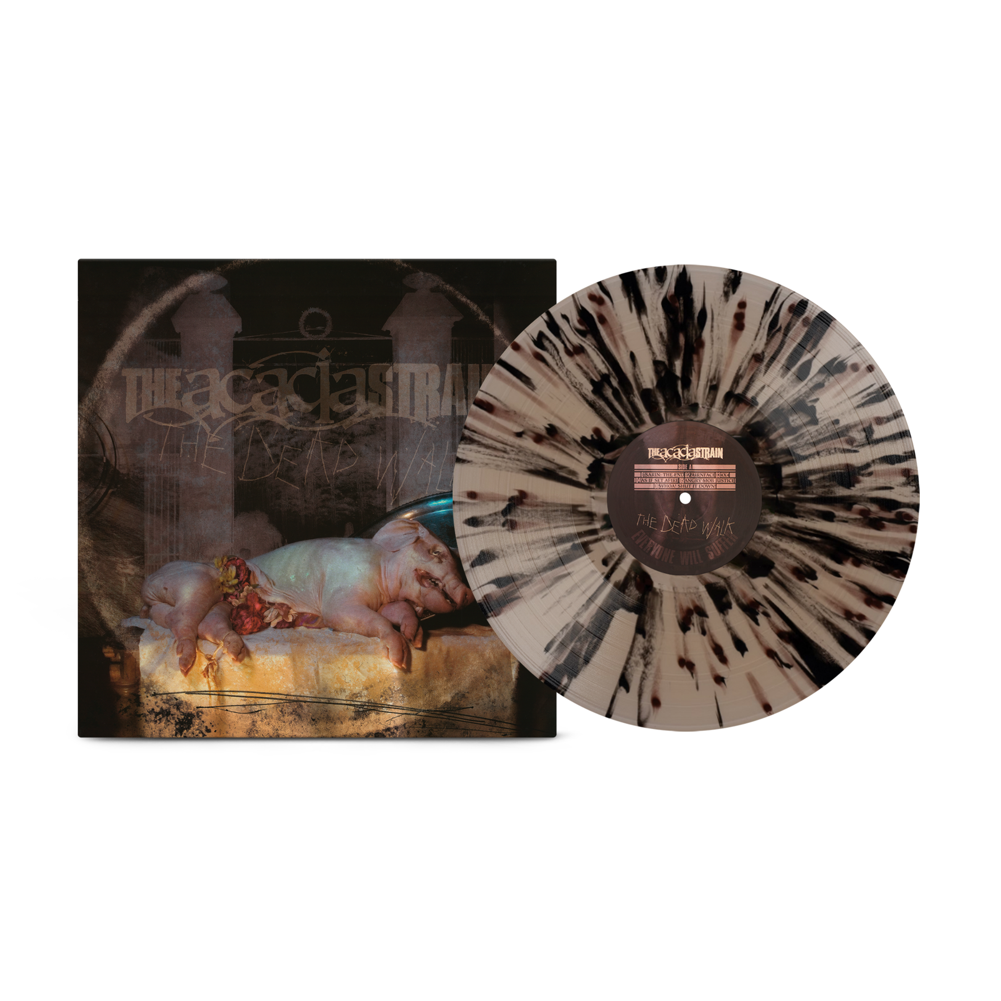 The Acacia Strain - Dead Walk on Pig Skin Splatter Vinyl